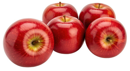 Isolated Red Apples