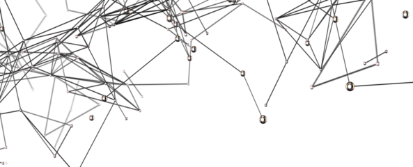 Abstract background with connected dots and lines. Network concept. Technology background.