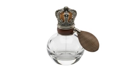 Isolated Perfume Bottle