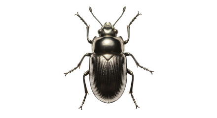 Isolated Darkling Beetle