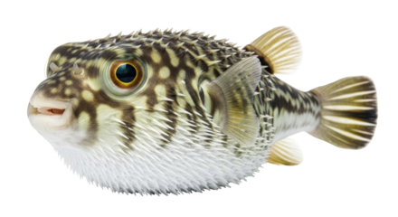 Isolated Pufferfish