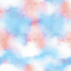 Fototapeta premium Abstract Watercolor Wash in Pastel Tones