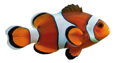 Isolated Clownfish