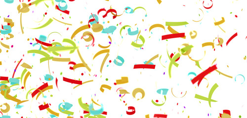 Festive background with colorful confetti for celebrations, parties, and events. Perfect for invitations and designs.