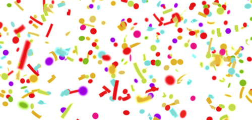 Bright and festive confetti background perfect for celebrations, parties, and events. Download now!