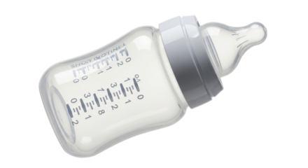 Isolated Baby Bottle