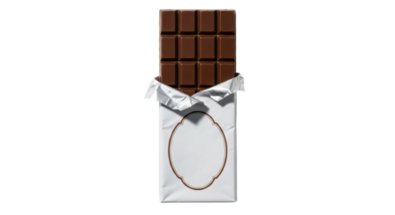 Isolated Chocolate Bar