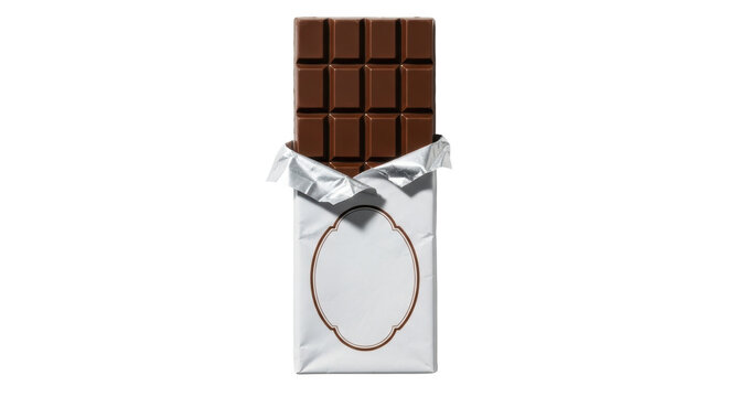 Isolated Chocolate Bar