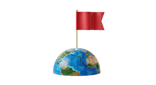 Isolated Globe