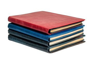 Office document folder isolated on transparent background