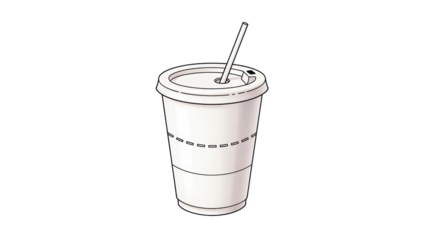 Isolated Beverage Cup