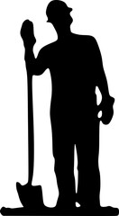 Worker Silhouette