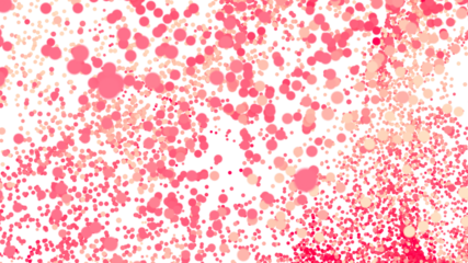 Abstract background with pink and peach circles. Perfect for celebration, party, or feminine designs.