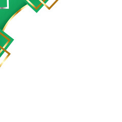 Green and gold abstract design suitable for web backgrounds, branding materials, social media posts, and digital marketing campaigns. Modern and elegant.