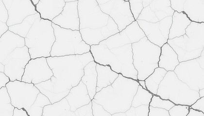 Seamless cracked marble texture in white and grey with natural veining, nature, material