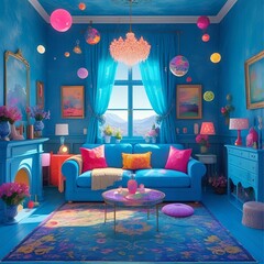 かわいらしい部屋