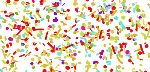 Festive background with colorful confetti. Perfect for party invitations, celebrations, and more.