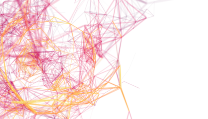 High-resolution stock photo of abstract network connections. Perfect for technology, data, and connectivity concepts.