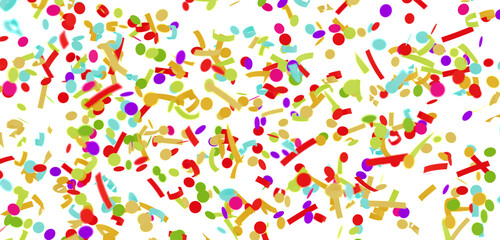 Vibrant confetti background perfect for party invitations, celebrations, and festive designs. Download now!