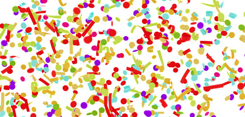 Bright confetti background perfect for party invitations, celebrations, and festive designs.