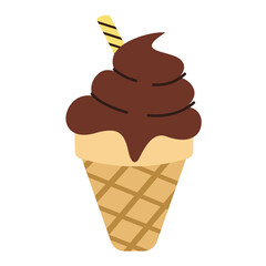 ice cream illustration doodle