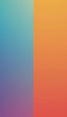 A close up of a blue and orange gradient background.
