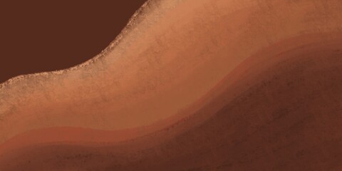 Gradient abstract texture in a warm brown and beige palette