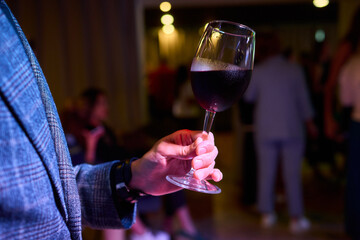 An Elegant Evening Gathering Featuring Exquisite Drinks and Delicious Wine for All