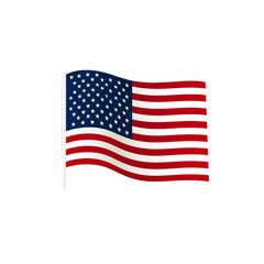 Obraz premium flag of united states of america