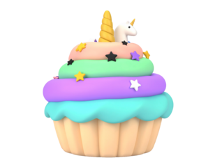 birthday cupcake with candle