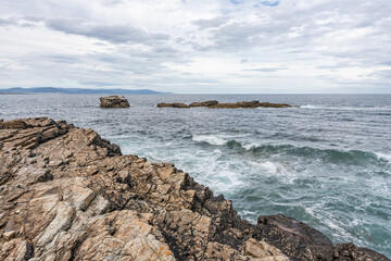 Coast of Asturias and Cantabria. Maritime landscape to relax.