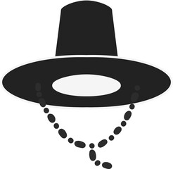 한국 옜날 모자 갓