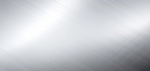Abstract white panorama with silver gradient, dark gray metallic texture, diagonal lines, modern tech background,  wall,  floor