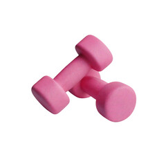 Pink Dumbbells Fitness Equipment for Home Workouts