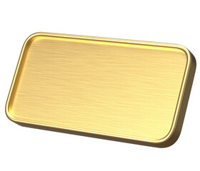 Gold Glossy Badge Backdrop