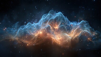 Abstract space nebula