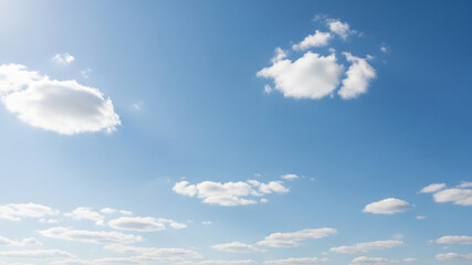 Fototapeta premium Clear Blue Summer Sky