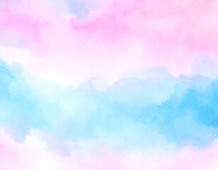 Soft pastel cloud-like abstract