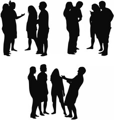 People mingling at a casual p...