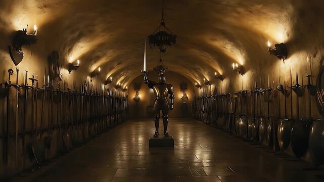 Medieval Knight:  Armory of Ancient Weapons & Armor