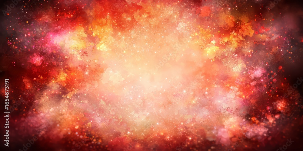 Wall mural bright orange background with a lot of red and yellow colors. the background is filled with a lot of
