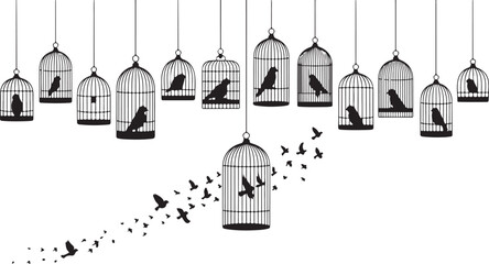 Architectural vector illustrations of old lamps, domes, and mosques