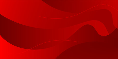 Red line with white architecture futuristic background minimal concept vector illustration subtle design