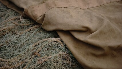 industrial tarpaulin covering net
