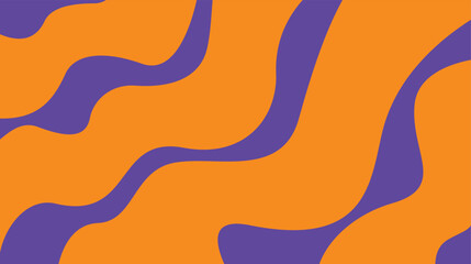 Colorful retro abstract wavy background