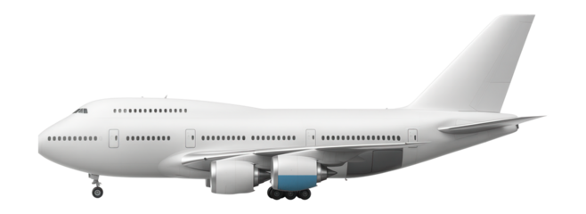 Wide-body aircraft with extended upper deck and large cargo doors