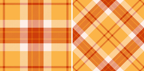 Cozy plaid patterns in warm autumn hues. Great for backgrounds, textiles, and designs needing a traditional, rustic or seasonal feel. Versatile and visually appealing.