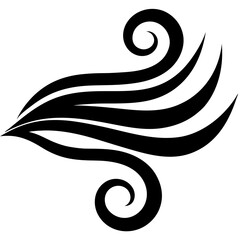 abstract black and white vector