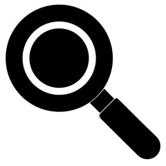 vector magnifying glass icon