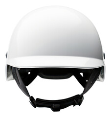 Fototapeta premium PNG A white helmet white background protection headwear.